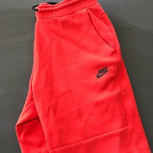 Nike Sweat Shorts Size Medium Red